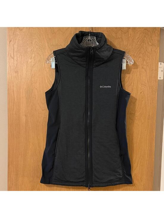 Columbia Other - Columbia Charcoal Gray Sleeveless Fleece Vest Men's Small Layering Piece